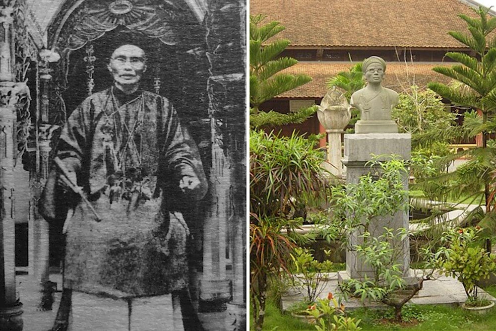 Father Peter Tran Luc, the founding priest, was the one who started the construction of the Phat Diem Cathedral